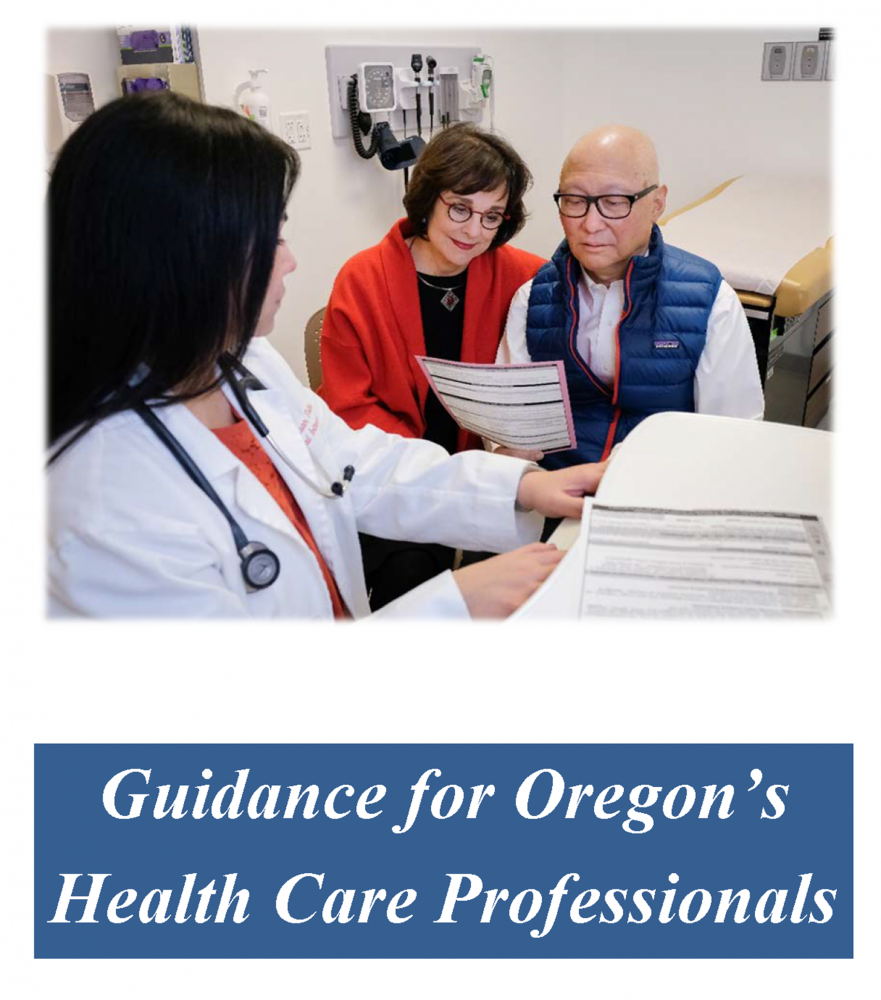 Image of cover to POLST Guidebook for Health Care Professionals